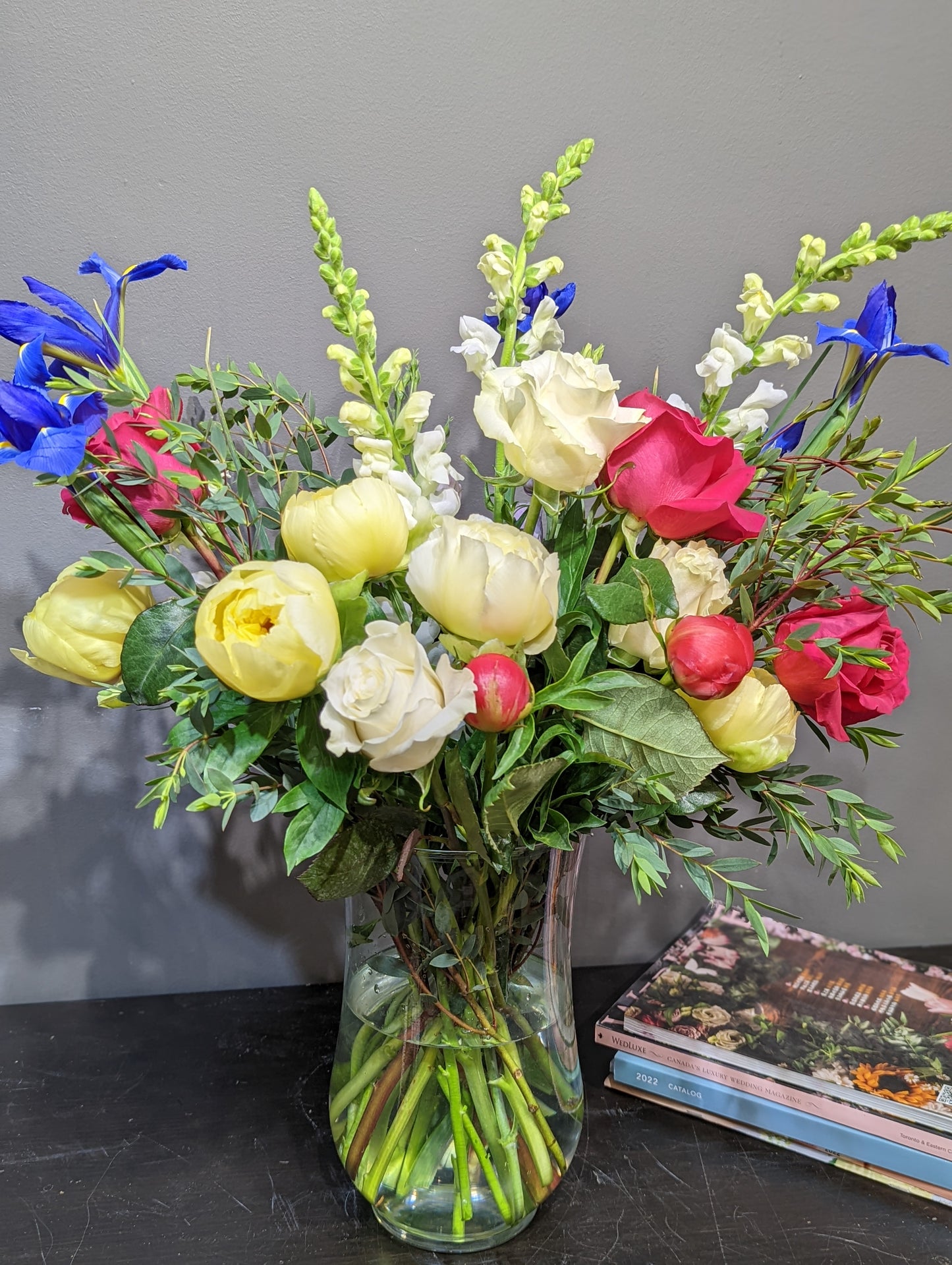 Medium Vase Arrangement $125