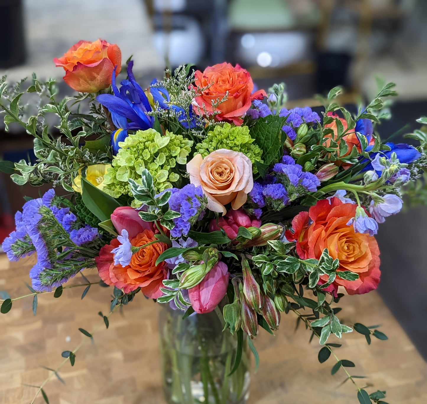 Medium Vase Arrangement $125