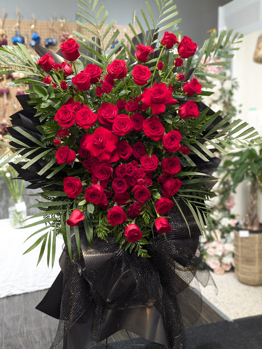 Congrats Grand opening standing spray (开业花篮006)