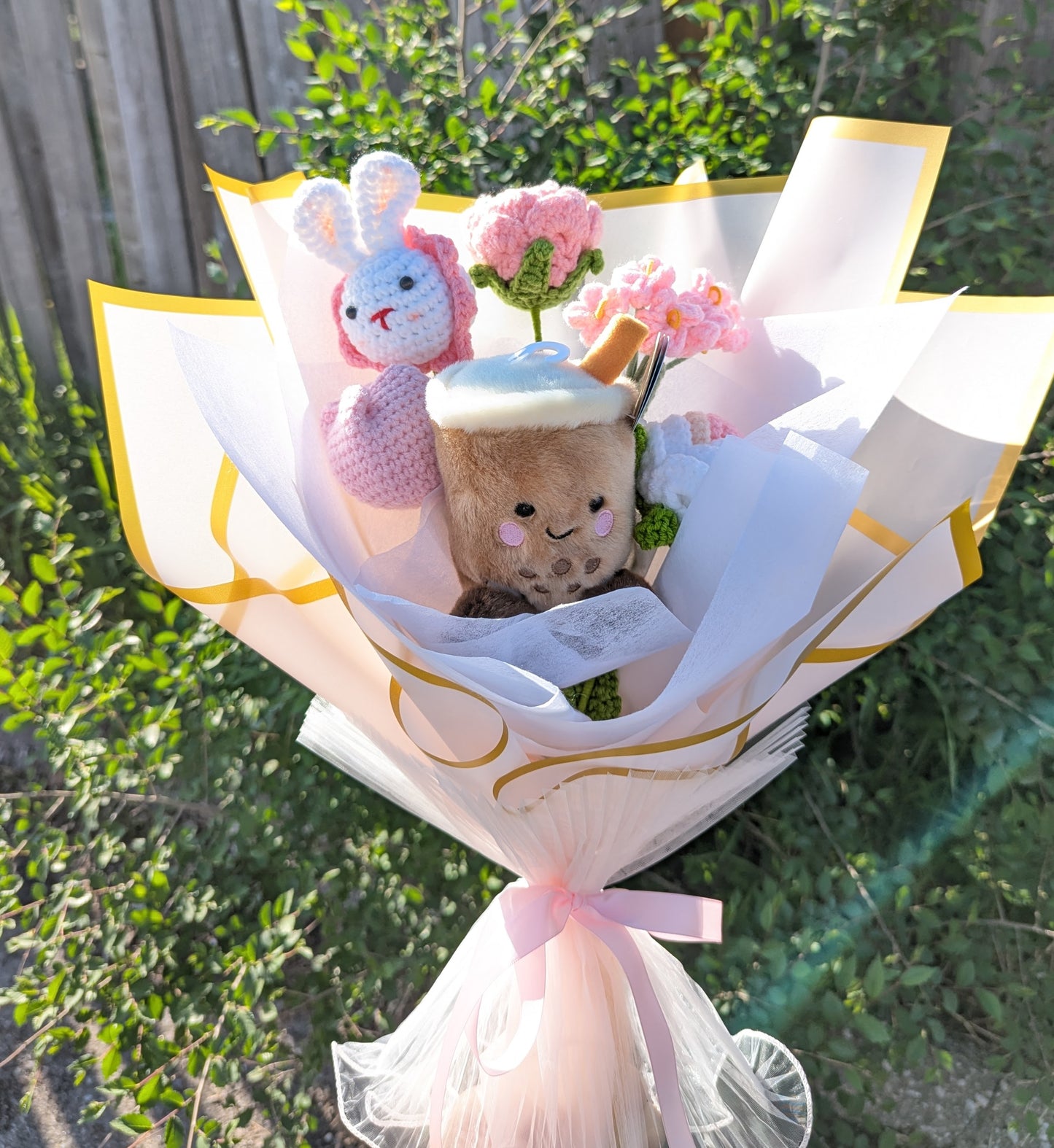 plush toy bouquet (small-medium)
