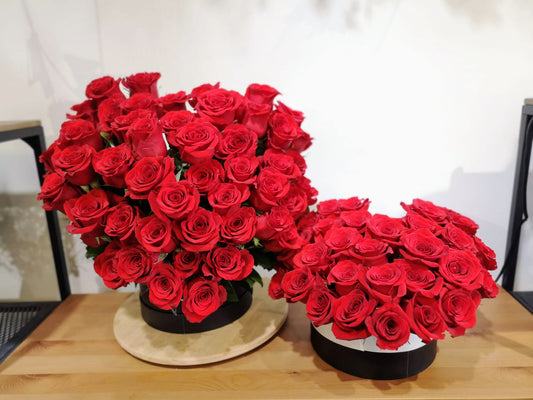 3D Heart Shape rose box