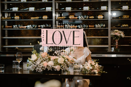 beige pink centerpiece flat (medium)