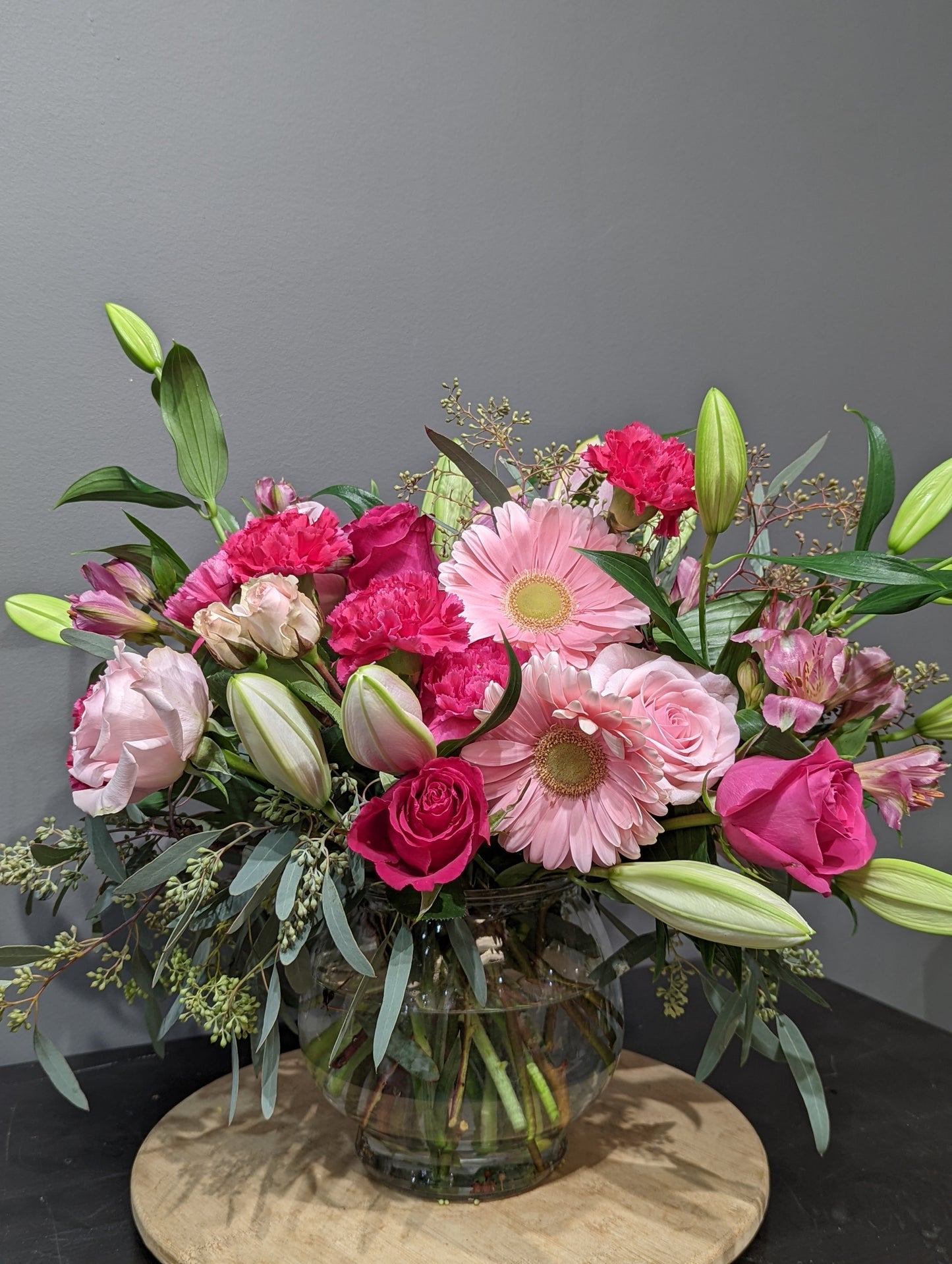 Fruit Punch Glass Arrangements