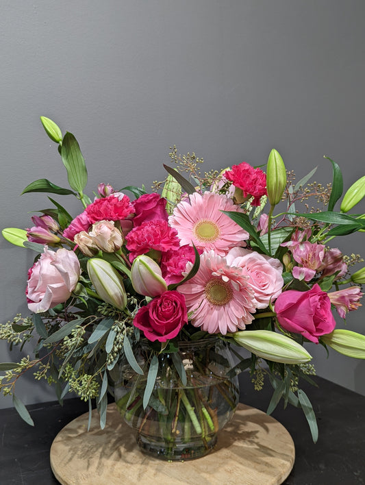 Fruit Punch Glass Arrangements