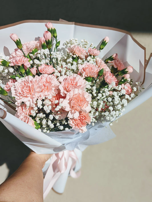 Pink Carnation Posies