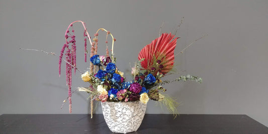 Large Dry Floral Arrangement