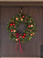 Traditional glamours Christmas wreath (24'')