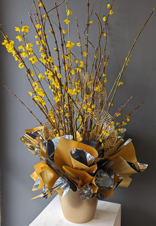 Gold lucky bucket 福桶 （中号新鲜寸寸金桶）
