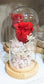 Eternity / preserved Red Rose in glass dome