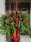 Customize Winter/Christmas Planter (002) (traditional color)