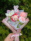 yarn knitted flower bouquet (petty size) 针织花束 002