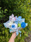 yarn knitted flower bouquet (petty size) 针织花束 002