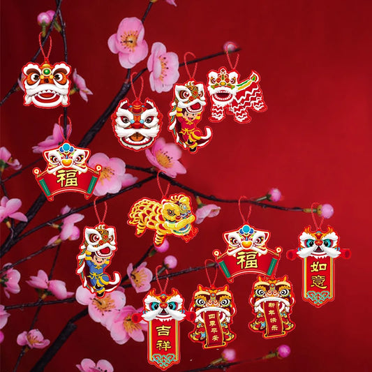 1 pack mixed new year ornaments (新年挂饰）