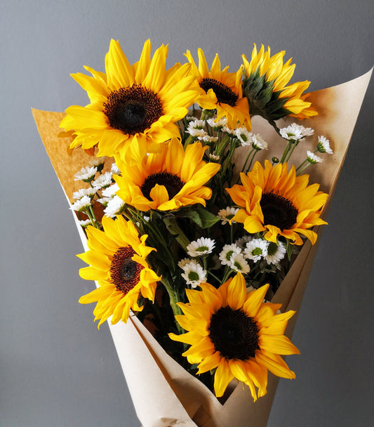 Sunflower Daisy bouquet