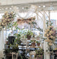 *rental* Metal wedding white arch 102.3'' H X 82.6'' W $250 for 2 days