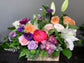 Large Spring wood box arrangement